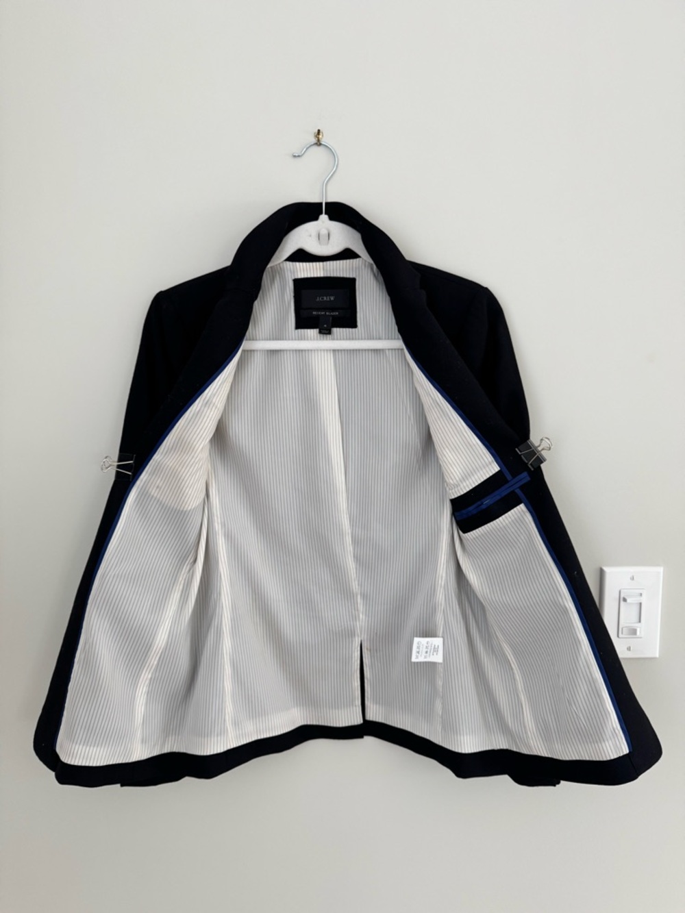 J Crew Regent Blazer Sz 4 Black - Picture 12 of 14